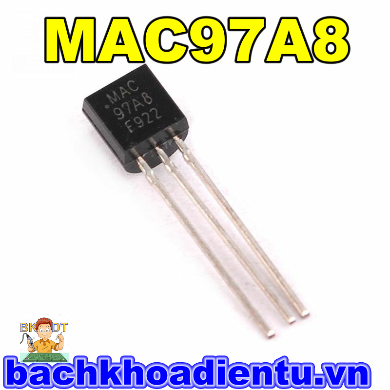 Triac MAC97A8 TO-92 0.8A 600V mới