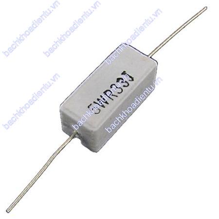 Trở sứ 0.33 Ôm - 5W