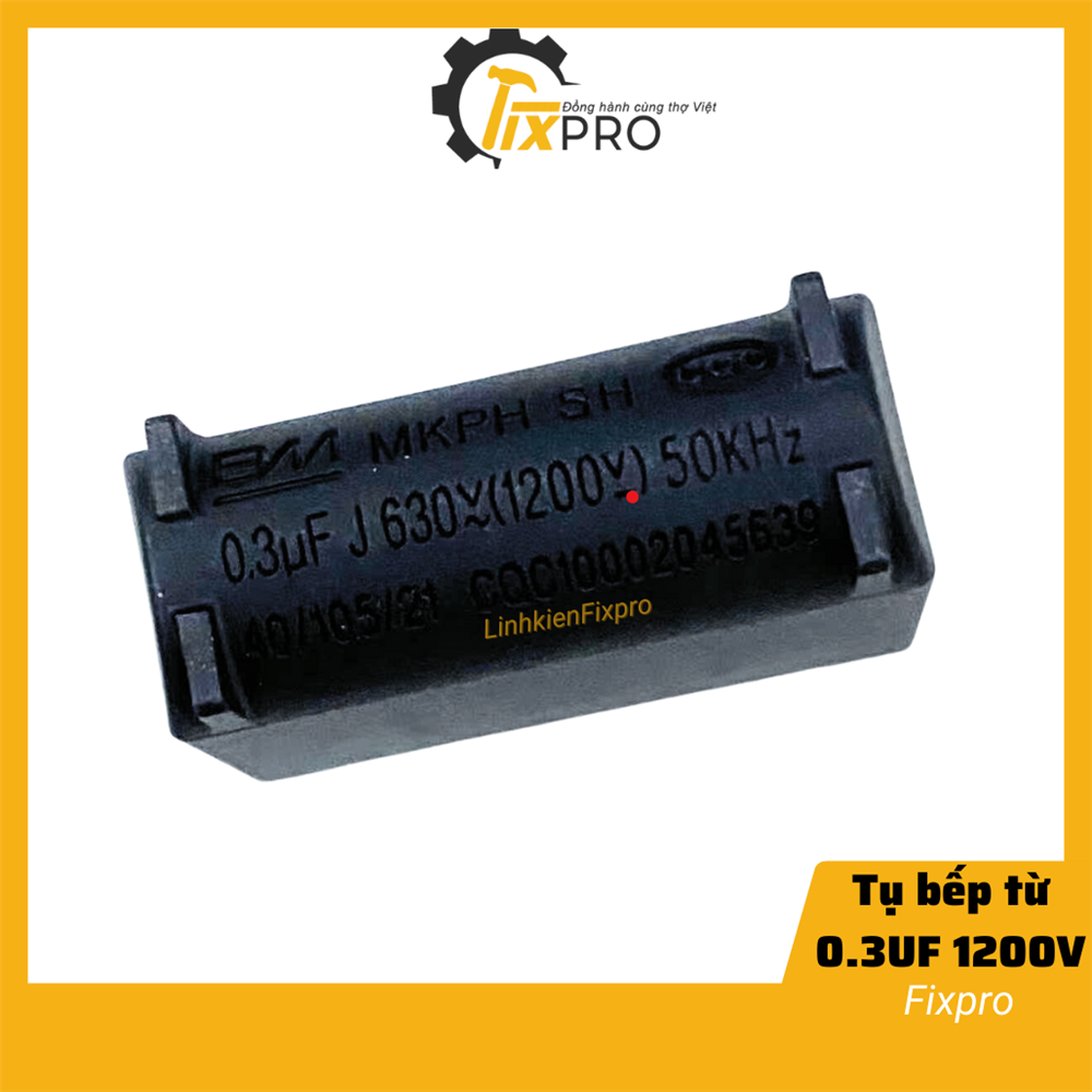 Tụ bếp từ 0.3UF 1200V chính hãng BM