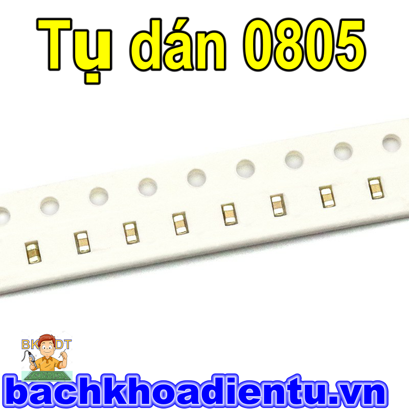 Tụ dán 0805 100nF 0.1uF 50V 1% (10c)