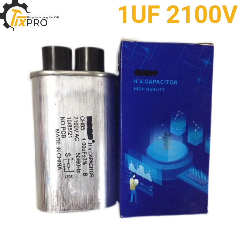 Tụ điện lò vi sóng cao áp 1uF- 2KV