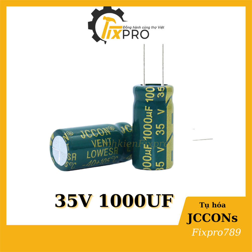 Tụ hóa 50V 1000uF 13x25 tần số cao