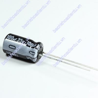 Tụ hóa 100uF-35V