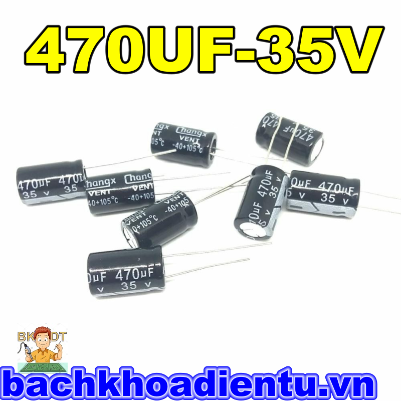 Tụ hóa 470UF-35V