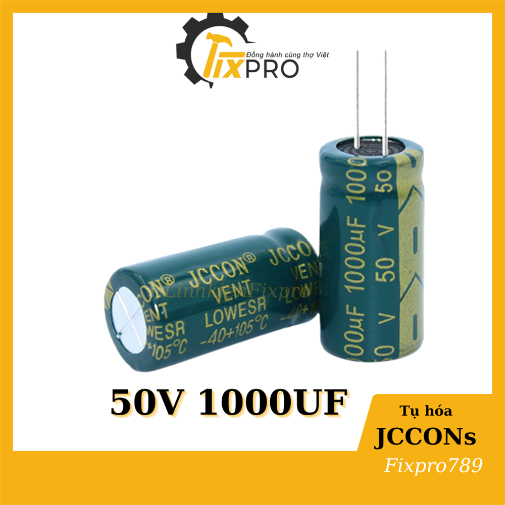 Tụ hóa 50V 1000uF 13x25 tần số cao