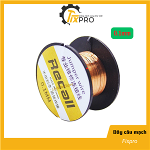 Dây câu mạch nối mạch 1 lõi nhỏ 0.1mm đồng nguyên chất