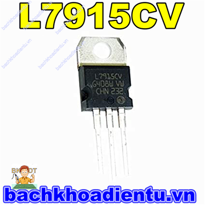 IC 7915  IC ổn áp -15V, IC L7915CV