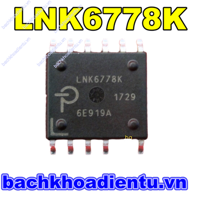 IC nguồn LNK6778K chính hãng.