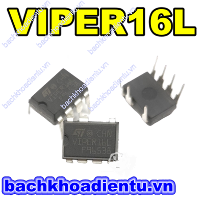 IC nguồn VIPER16L chính hãng.