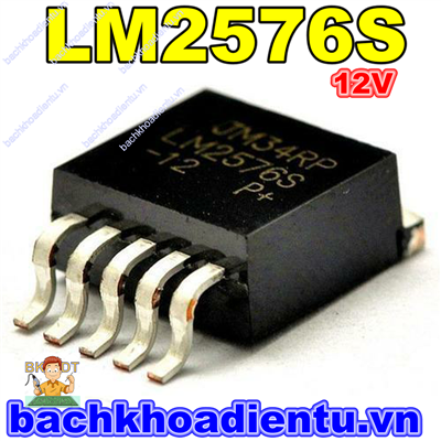 LM2576S-12 3A 12V TO-263-5 chính hãng.