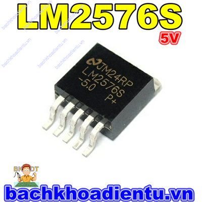 LM2576S-5.0 3A 5V TO-263-5 chính hãng.