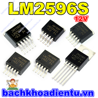 LM2596S-12 Buck 3A 12V TO-263-5 chính hãng.