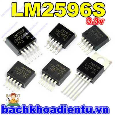 LM2596S-3.3 buck 3A 3.3V TO-263-5 chính hãng.