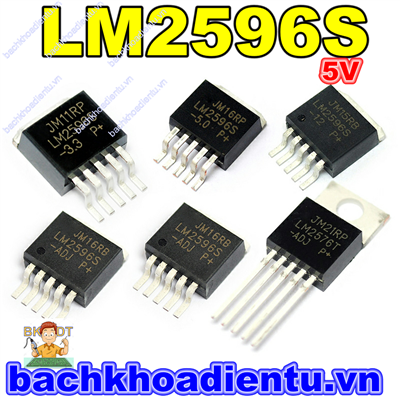 LM2596S-5.0 buck 3A 5V TO-263-5 chính hãng.