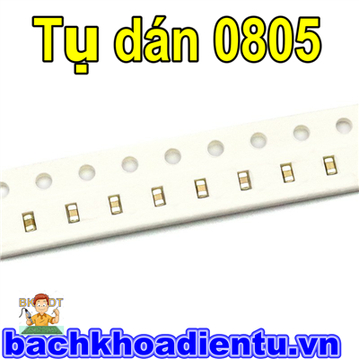 Tụ dán 0805 100nF 0.1uF 50V 1% (10c)