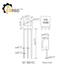 Led thu hồng ngoại 3 chân VS1838B HX1838