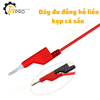 Dây đo đồng hồ bắp chuối 4mm liền kẹp cá sấu