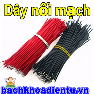 Bó 100 dây 24AWG nối mạch 10cm.