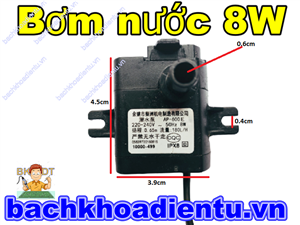 Bơm nước quạt điều hòa 8W chất lượng tốt.