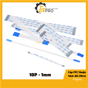 Cáp FFC 10P thuận 1mm dài 20cm