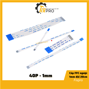 Cáp FFC 40P ngược 1mm dài 20cm