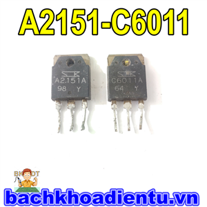 Cặp sò A2151 C6011 bóc máy chính hãng