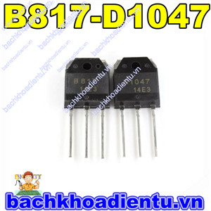 Cặp sò B817-D1047 bóc máy chính hãng.