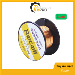 Dây câu mạch nối mạch 1 lõi nhỏ 0.1mm đồng nguyên chất