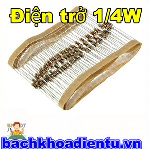 Điện trở 10R-1/4W (dây 100 con)