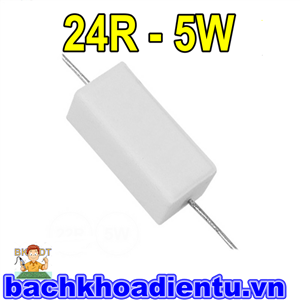 Điện trở 24R-5W.