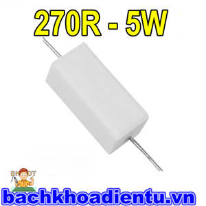 Điện trở 270R-5W.