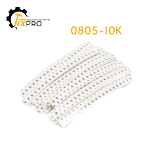 Điện trở dán 0805-10K 1% 2.0x1.2mm (Túi 50c)