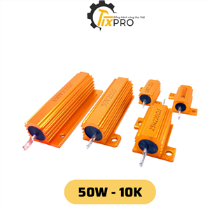 Điện trở nhôm 50W 10K 5% RX24-50W10K