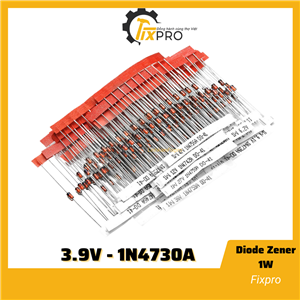 Diode zener 3.9V 3V9 1W 1N4730A (10c)