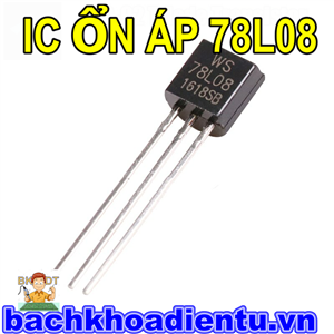 IC 78L08 , IC ổn áp 8V  dòng tải 0.1A