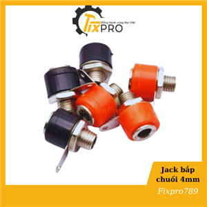 Jack bắp chuối cái 4mm chất lượng tốt