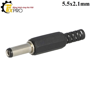 Jack nguồn DC đực 5.5x2.1mm