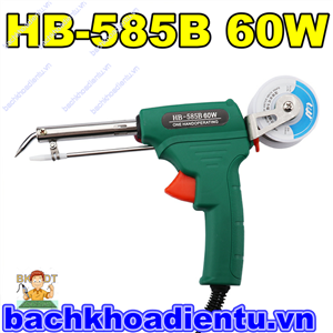 Mỏ hàn tự động đẩy thiếc HB-585B 60W