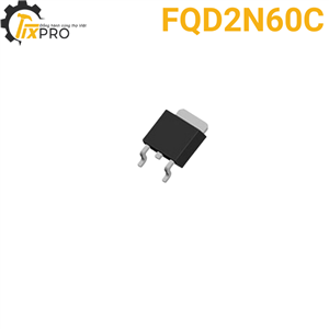 Mosfet dán FQD2N60C 2A 600V