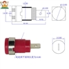 Ổ cắm bắp chuối 4mm đủ 5 màu