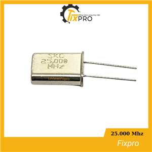 Thạch anh 2 chân cắm 25Mhz HC-49U loại to chất lượng tốt