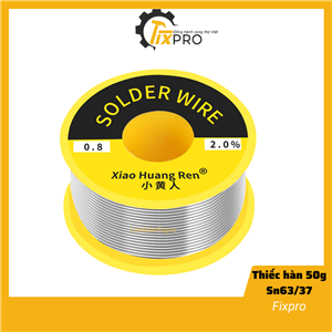 Thiếc hàn Sn63/37 cuộn nhỏ 50g nhẹ lửa