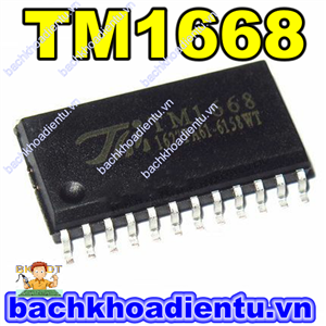 TM1668 IC quét LED và phím nhấn