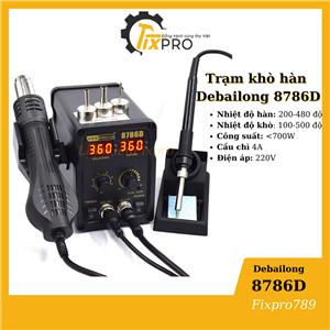 Trạm khò hàn 8786D chính hãng De BaiLong cao cấp