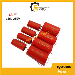 Tụ Audiophiler 18UF 250V 186J màu đỏ