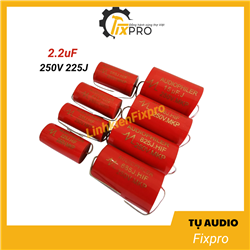 Tụ Audiophiler 2.2uF 250V 225J màu đỏ