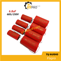Tụ Audiophiler 6.8uF 250V 685J màu đỏ