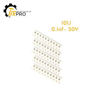 Tụ điện dán 0805 101J-0.1nF 50V (10c).