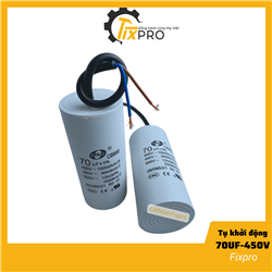 Tụ khởi động 70UF 450V CBB60 chính hãng SENJU